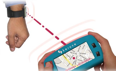  Keychain on Spanish Company  Keruve Presents A Gps Locator Designed For Users To