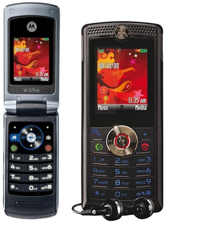 Mobile Phones on Motorola W388 And W396 Mobile Phones   Itech News Net