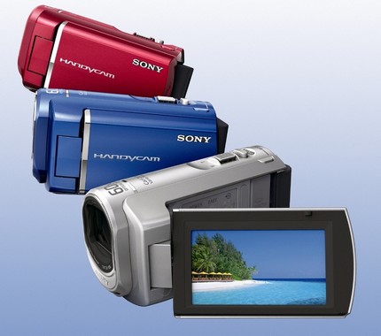 Sony Handycam HDR-CX100, DCR-SX60, DCR-SX41 and DCR-SX40 Camcorders ...