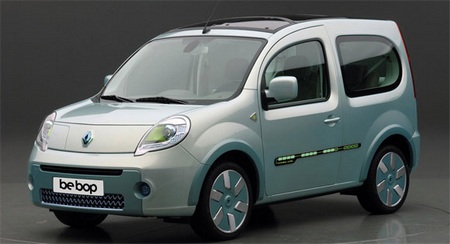 Renault Kangoo be bop Z.E Electric Car