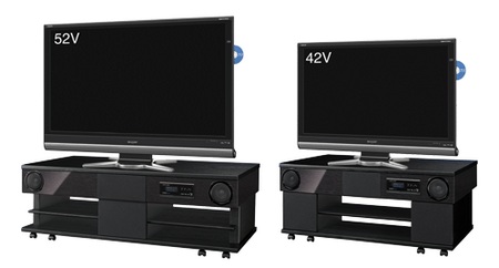 Sharp AN-AR410 and AN-AR510 AQUOS TV Racks