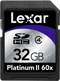 Lexar Platinum II 32GB 60x