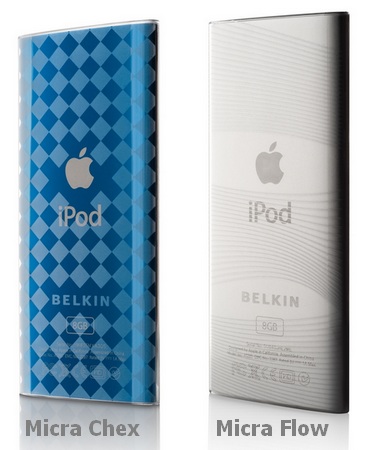 Belkin Micra Chex and Flow iPod nano 4G case