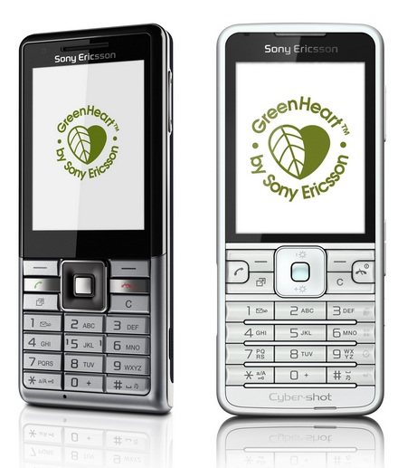 Sony Ericsson C901 GreenHeart and Naite Eco Phones