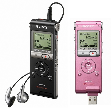 Handheld Digital Voice Recorder on Digital Voice Recorders Pink Black The Many Different Digital Voice