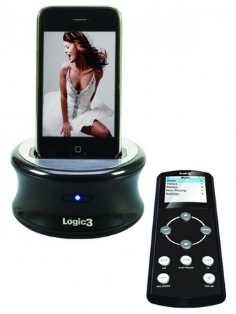 Logic3 LCD ProDock for iPod and iPhone gets a LCD Remote