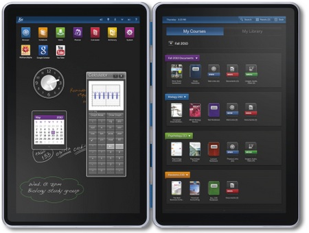 Kno Dual-screen Tablet Device for Education apps