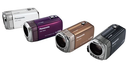 Panasonic HDC-TM35 - The Lightest AVCHD Camcorder colors