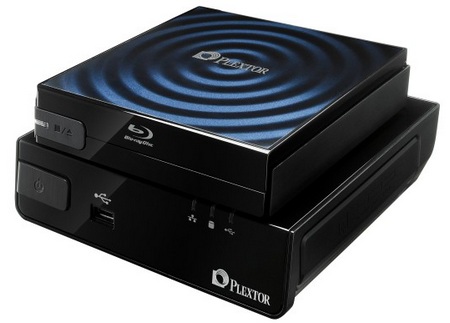 Plextor PlexMedia Networked Media Player and PX-B120U Blu-ray 
Drive