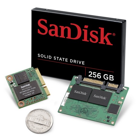 SanDisk SSD G4 and P4 Solid State Drives