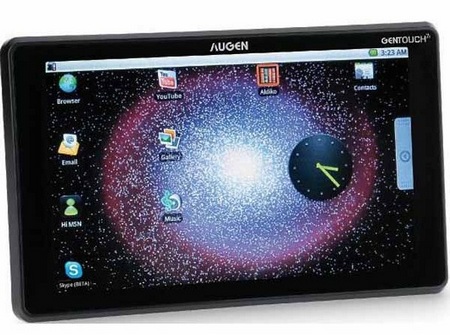 Android Tablet. Augen