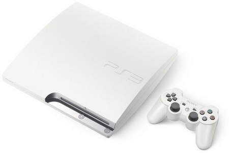 Sony PS3 Slim Now in White