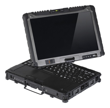 Getac V200 Fully Rugged Convertible Tablet PC