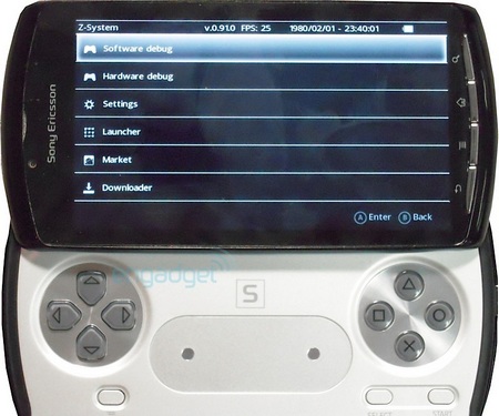 Sony Ericsson's PlayStation Phone Leaked menu