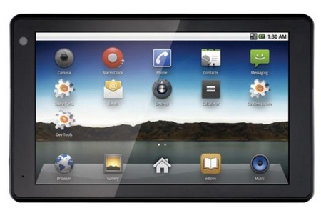 Android 2.1 tablet from