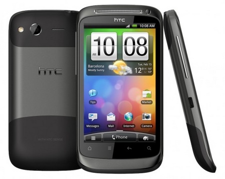 HTC Desire S Android Smartphone with Unibody Design