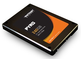 Patriot Memory Pyro Series SATA III SSD with SandForce SF-2281 Processor