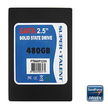 Super Talent TeraDrive PT3 SATA III SSD with SandForce 2200 Controller