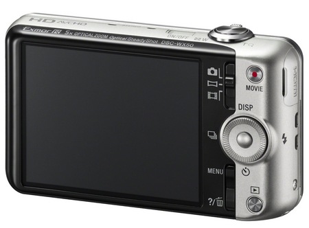 Sony Cyber-shot DSC-WX50 digital camera back