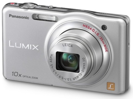 Panasonic LUMIX DMC-SZ1 10x zoom slim camera silver