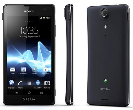 Sony Xperia GX LTE Android smartphone for japan black