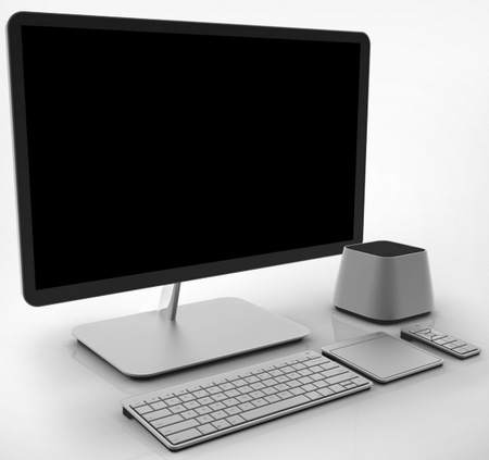 Vizio All-in-one PC gets Ivy Bridge full set angle