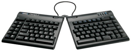 Kinesis de Split Freestyle2 teclado pivor correa