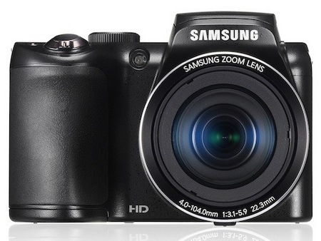 Samsung WB100 Digital Camera with 26x Optical Zoom front