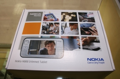 Nokia N800 Internet Tablet Unboxed