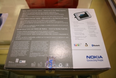 Nokia N800 Internet Tablet Unboxed