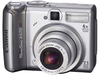 Canon PowerShot A570 IS Camera