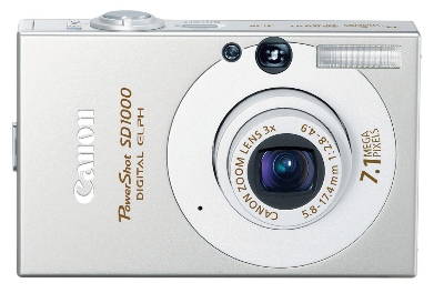 Canon PowerShot SD1000 Digital ELPH Camera