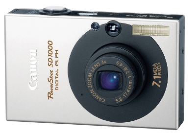 Canon PowerShot SD1000 Digital ELPH Camera