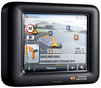 Navigon 3100, 3110 GPS devices