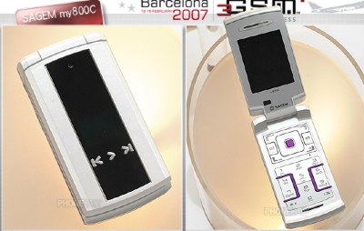 Sagem my800C 3G 