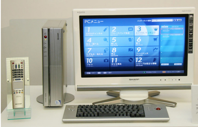 Sharp Internet AQUOS PC-AX80S, PC-AX60S