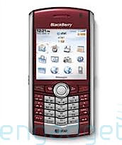 RIM Blackberry Pearl in red