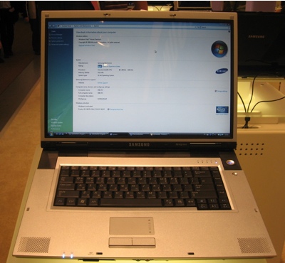 Samsung M60 Laptop with nVidia 8000M