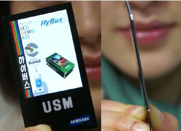 Samsung's new 1.29mm thick LCD module