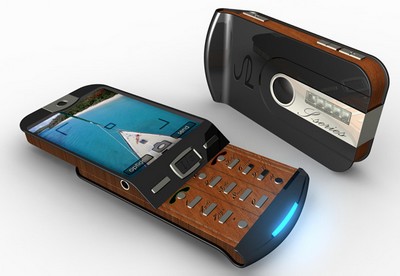 Luxury Wooden Phone Concept