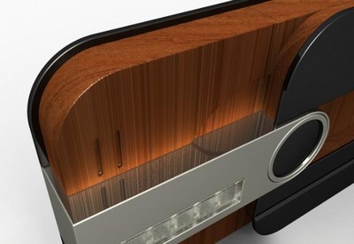 Luxury Wooden Phone Concept