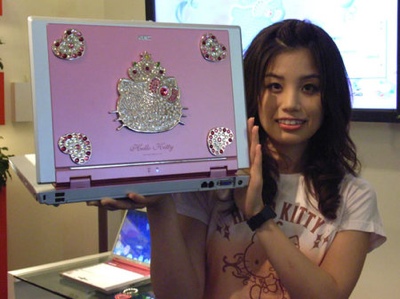 NEC Lavie G Hello Kitty laptop