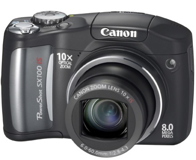 Canon PowerShot SX100 IS with 10X Zoom