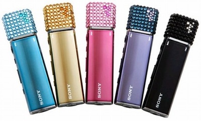 Sony E010 Walkman with Swarovski Crystal