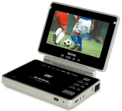 Scitec DVP-120CP Portable DVD Player