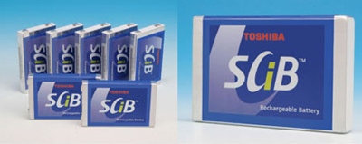 Toshiba SCiB batteries