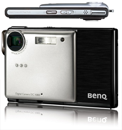 BenQ DSC X800 - Slimmest 8MP Camera