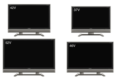 Sharp E Series AQUOS LCD TVs