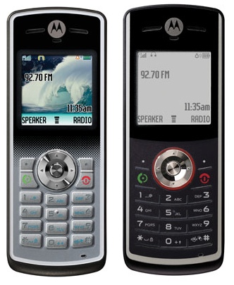 Motorola W181 and W161 Low-end Phones