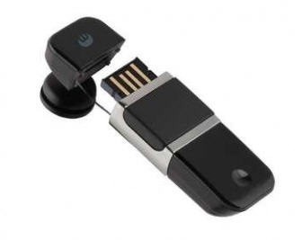 Bluetrek Bizz Bluetooth headset with MicroSD slot